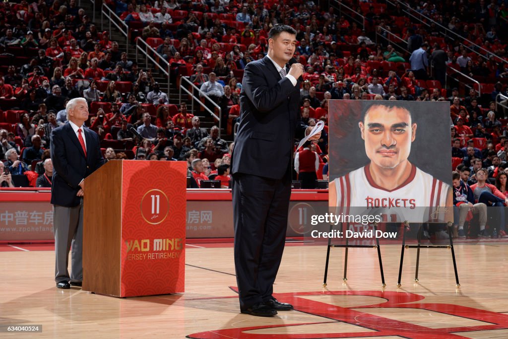 Yao Ming (China) Asian NBA Pleyer 